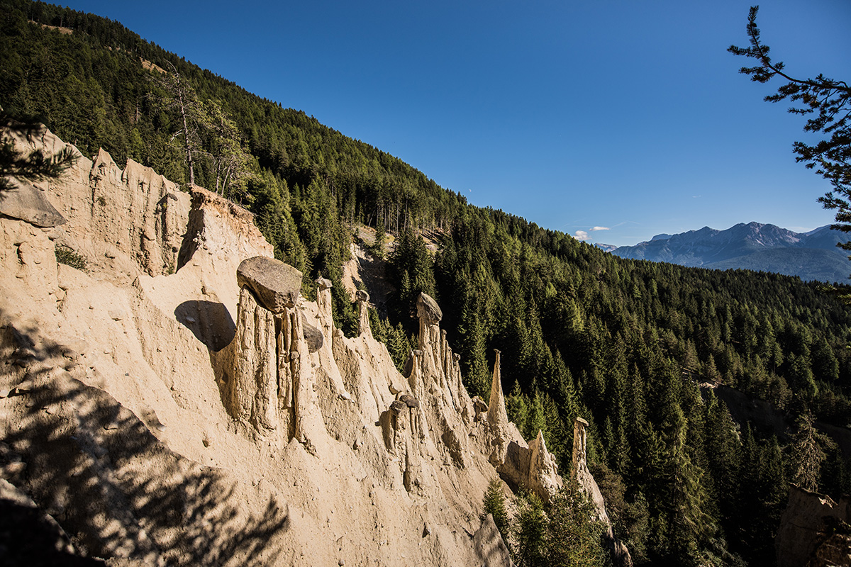 Le piramidi di terra di Perca
